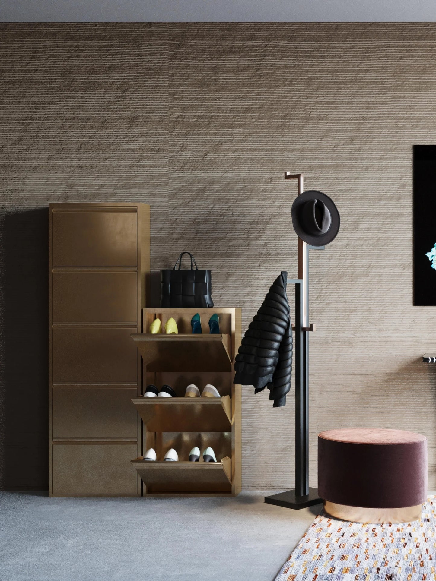 Caruso | Shoe Rack